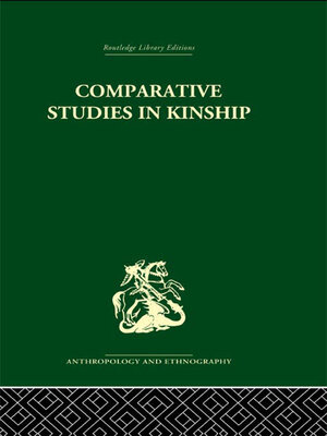 cover image of Comparative Studies in Kinship